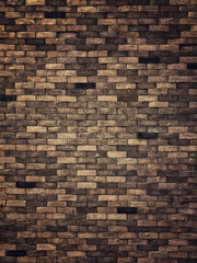 Vintage Brick wall background and texture