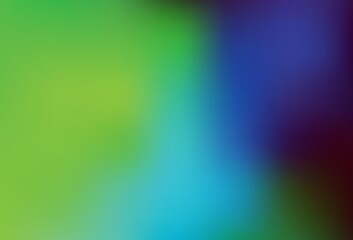 Dark Multicolor vector blurred bright pattern.
