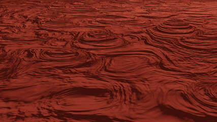 Rough surface of pumice ground (3D Rendering)