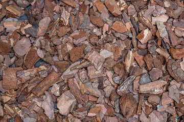 ウッドチップの素材