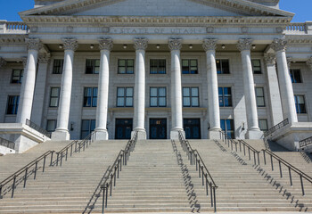 Utah State Capitol Building in Salt Lake City, Utah, USA