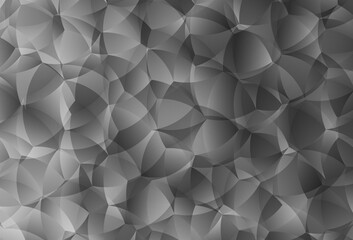 Light Gray vector background with abstract shapes.