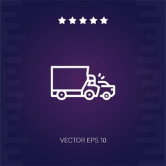 accident vector icon