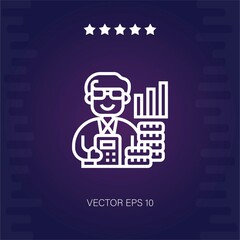 accounting vector icon