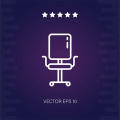 Fototapeta premium armchair vector icon