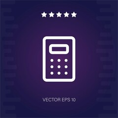 calculator vector icon