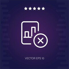 cancel vector icon