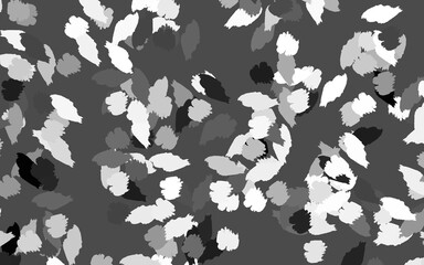 Light Gray vector background with abstract shapes.