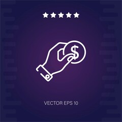 coin vector icon