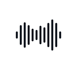 Cardiograph icon vector logo design template