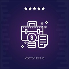 document vector icon modern illustration