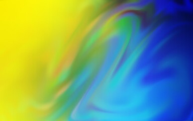 Light Blue, Yellow vector blurred bright pattern. Modern abstract illustration with gradient. Background for a cell phone.