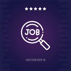 judge vector icon modern illustration