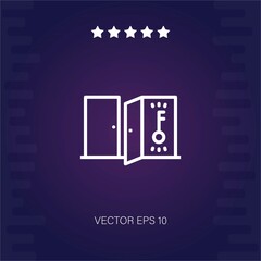 key vector icon modern illustration