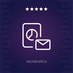 mailenvelope vector icon modern illustration