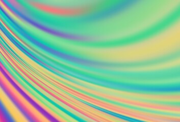 Fototapeta premium Dark Purple, Pink vector blurred bright pattern.