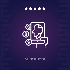 mobile vector icon modern illustration