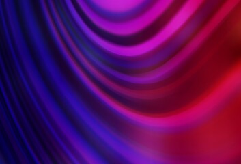 Dark Purple, Pink vector blurred bright template.