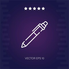 pen vector icon modern illustration