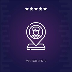 placeholder vector icon modern illustration