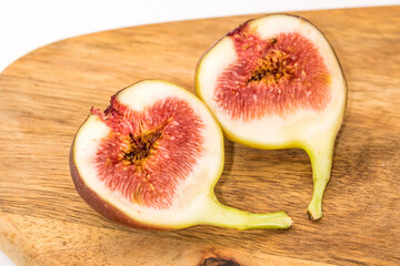 Ripe and attractive fresh figs