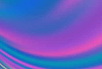 Light Green, Yellow vector blurred shine abstract background.