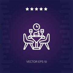 restaurant vector icon modern illustration