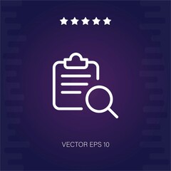 search vector icon modern illustration