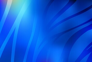 Light BLUE vector glossy abstract backdrop.