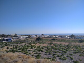 view of a village in the countryside