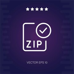 verified vector icon modern illustration