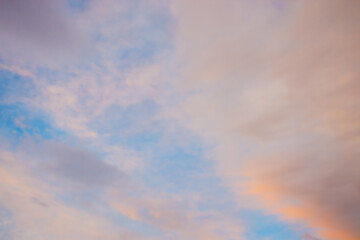 Fototapeta premium 朝焼けの空