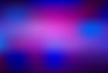 Light Purple, Pink vector blurred shine abstract template.