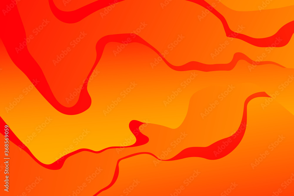 Poster abstract yellow wavy background with curve lines. abstract yellow art lines. autumn concept.