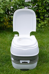 Bio portable camping toilet