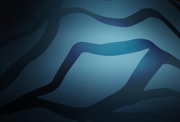 Dark BLUE vector colorful abstract background.