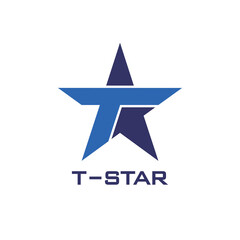 T Star logo design