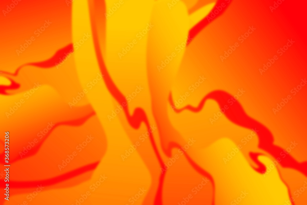 Poster blur background. abstract yellow wavy background with curve lines. abstract yellow art lines. autumn