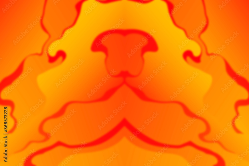 Poster blur background. abstract yellow wavy background with curve lines. abstract yellow art lines. autumn