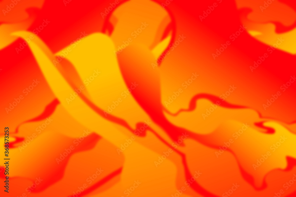 Poster blur background. abstract yellow wavy background with curve lines. abstract yellow art lines. autumn
