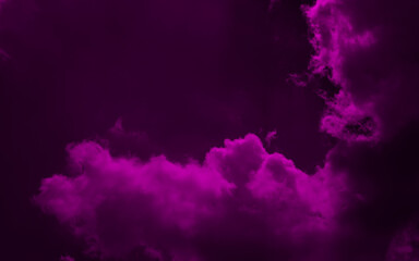 紫色の空