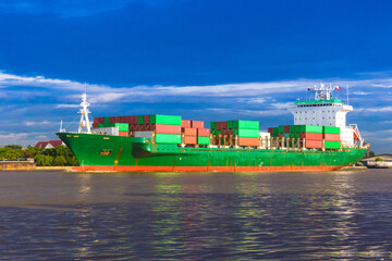 container cargo freight ship