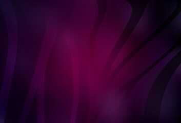 Dark Pink vector abstract blurred layout.