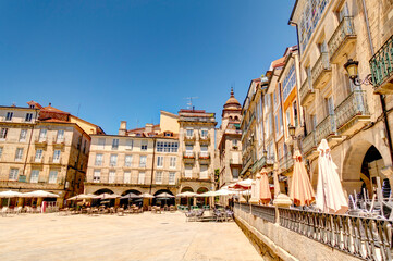 Fototapeta na wymiar Ourense, Galicia, Spain: HDR Image
