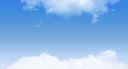 White cloud on blue sky