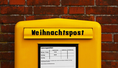 Fototapeta premium Weihnachtspost