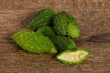 Tropical exotic vegetable - bitter melon