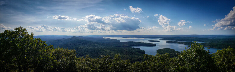 Fototapeta na wymiar View from Pinnacle Mountain, Arkansas.
