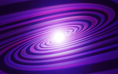 Light Purple vector background with astronomical stars. Glitter abstract illustration with colorful cosmic stars. Best design for your ad, poster, banner.