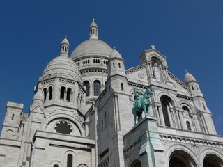 Fototapeta na wymiar Basilica minor Sacré-Cœur de Montmartre Paris sightseeing